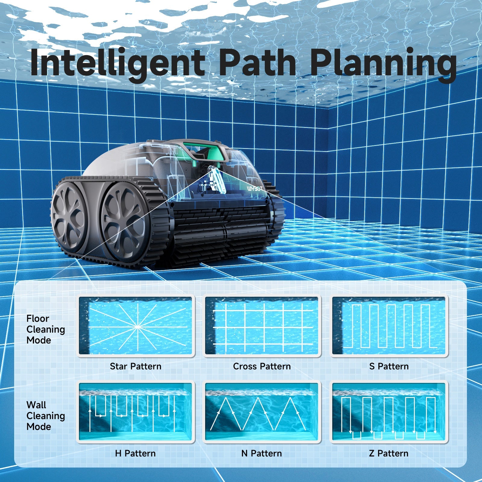 WYBOT C1 Pro Cordless Robotic Pool Cleaner