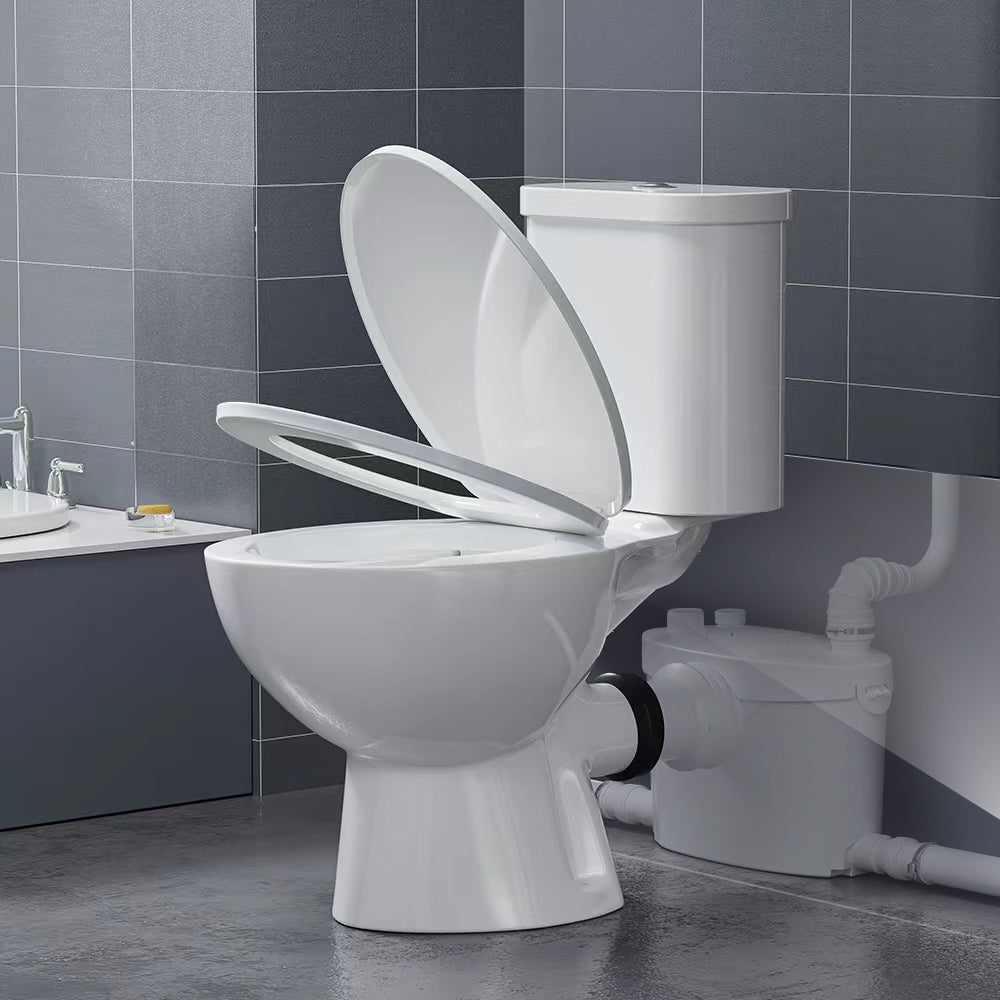 SNFLEX Two-Piece Macerating Toilet | 600W Upflush Toilet