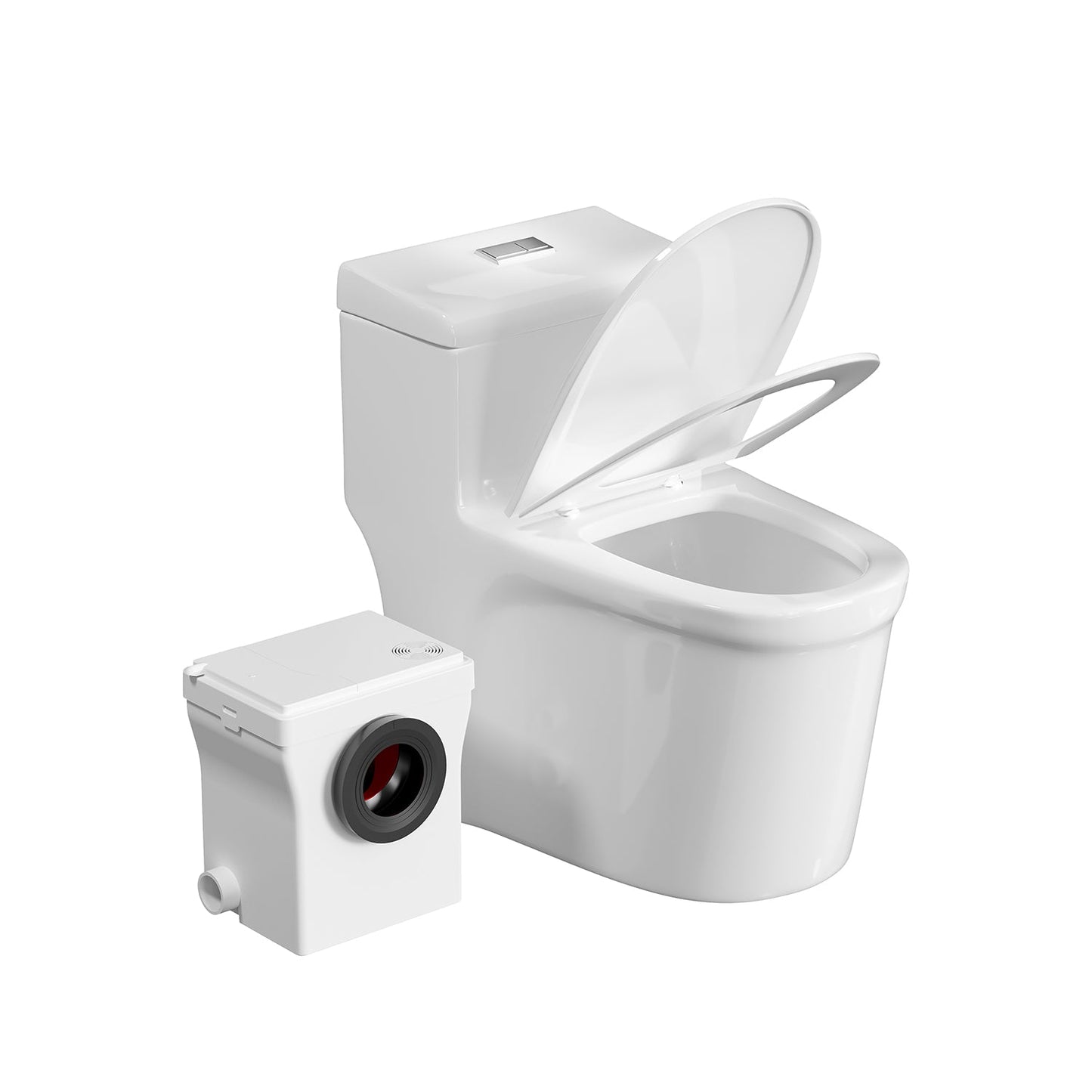 SNFLEX One-Piece Macerating Toilet | 600W Upflush Toilet