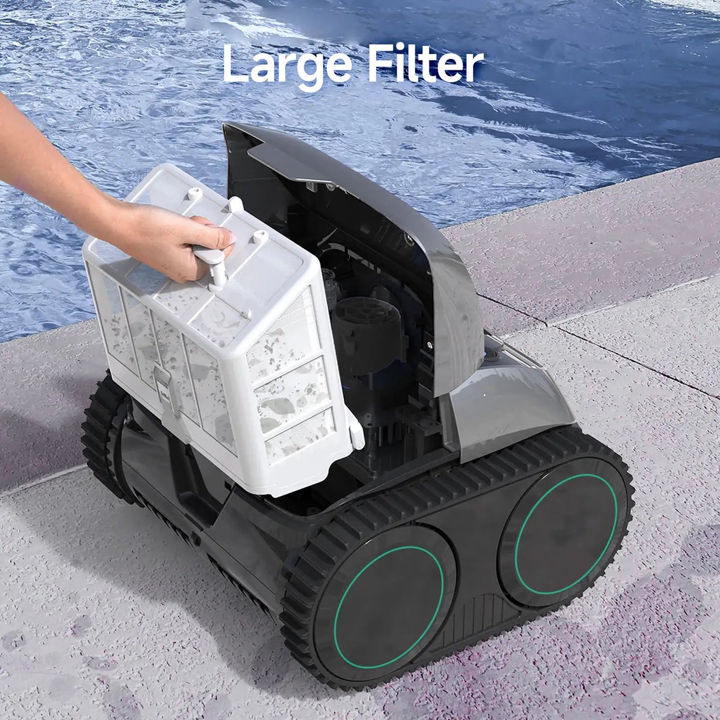 WYBOT C1 Cordless Robotic Pool Cleaner