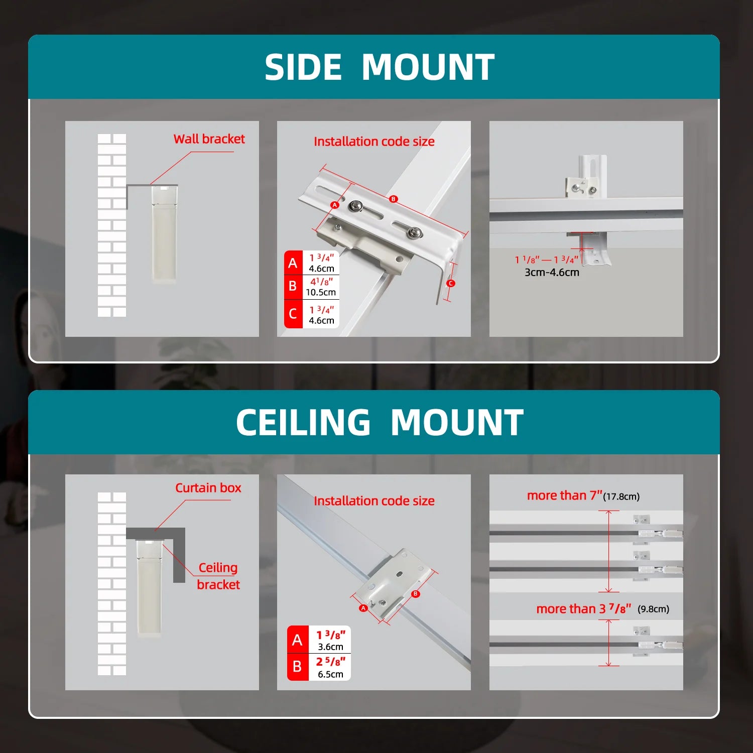 SmartWings Motorized Linen Drapery 50%/70%/100% Blackout Daphne Regular price